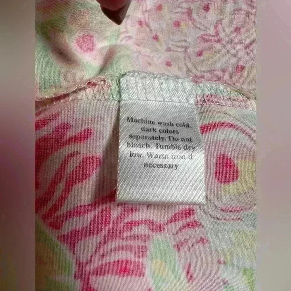 Key West Oversized Animal Beach Print Button Down Shirt 100% Cotton Size Medium - Picture 12 of 13